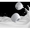 Tech-Protect Ear Tips for AirPods Pro 1 / 2 in sizes S / M / L - white (3 pcs.) - (21352-0)