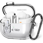 Tech-Protect FlexAir Case with Carabiner for Samsung Galaxy Buds 3 / 3 Pro - Transparent - (26262-0)