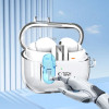 Tech-Protect FlexAir Case with Carabiner for Samsung Galaxy Buds 3 / 3 Pro - Transparent - (26262-0)