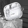 Tech-Protect FlexAir Case with Carabiner for Samsung Galaxy Buds 3 / 3 Pro - Transparent - (26262-0)