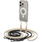 Tech-Protect FlexAir Chain Case with MagSafe for iPhone 15 Pro - Black/Beige - (23626-0)