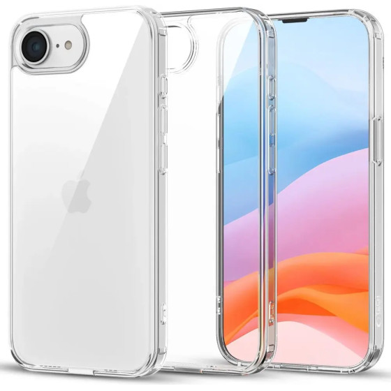 Tech-Protect FlexAir Hybrid Case for iPhone 16e - Clear - (27272-0)