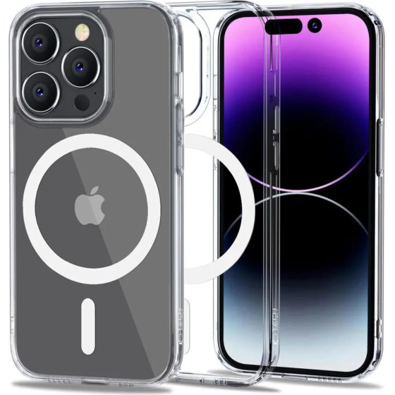 Tech-Protect FlexAir Hybrid MagSafe Case for iPhone 14 Pro Max - Clear - (21631-0)