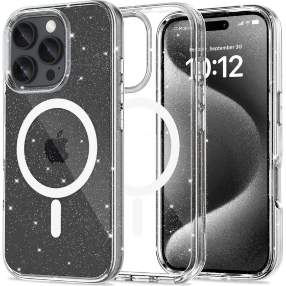 Tech-Protect FlexAir Hybrid MagSafe Case for iPhone 16 Pro - Clear - (25486-0)