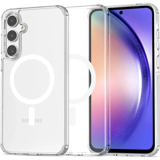 Tech-Protect FlexAir Hybrid MagSafe Case for Samsung Galaxy A55 5G - Transparent - (24855-0)
