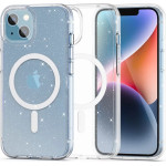 Tech-Protect FlexAir Hybrid MagSafe iPhone 13/14 Case - Clear Glitter - (22552-0)