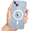 Tech-Protect FlexAir Hybrid MagSafe iPhone 13/14 Case - Clear Glitter - (22552-0)