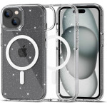 Tech-Protect FlexAir Hybrid MagSafe iPhone 15 Case - Clear Glitter - (23935-0)