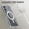Tech-Protect FlexAir Hybrid MagSafe iPhone 16 Case - Clear - (25485-0)