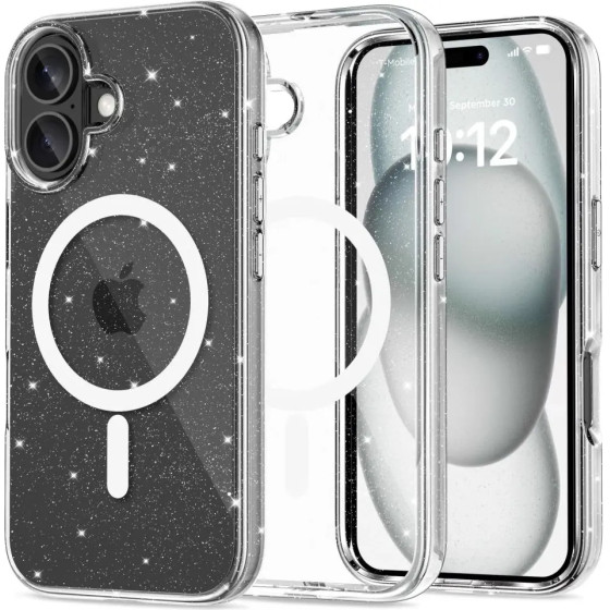Tech-Protect FlexAir Hybrid MagSafe iPhone 16 Case - Clear - (25485-0)