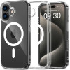 Tech-Protect FlexAir Hybrid MagSafe iPhone 16 Case - Clear - (25488-0)