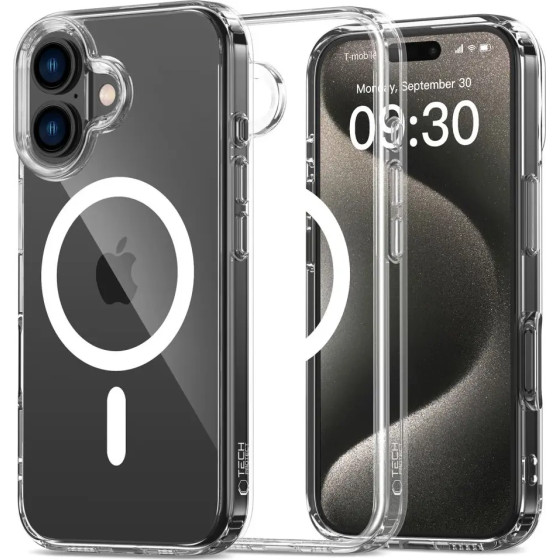 Tech-Protect FLEXAIR HYBRID MAGSAFE IPHONE 16 PLUS CLEAR - (25489-0)