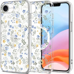 Tech-Protect FlexAir MagSafe iPhone 16e Case - Daisies with Leaves - (27247-0)