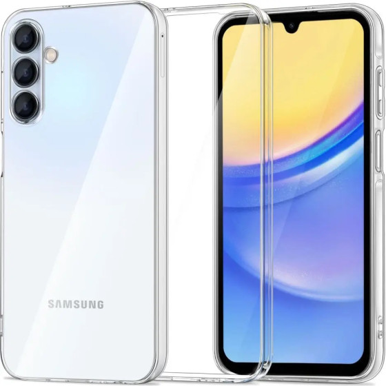 Tech-Protect FlexAir+ Case for Samsung Galaxy A15 4G / 5G - Transparent - (24745-0)