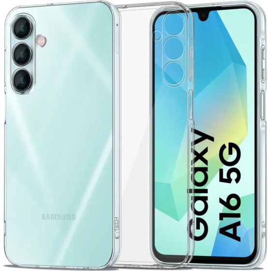 Tech-Protect FlexAir+ Case for Samsung Galaxy A16 4G / 5G - Transparent - (26582-0)