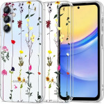 Tech-Protect FlexAir+ Case for Samsung Galaxy A55 5G - Colorful Flowers - (24922-0)