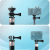 Tech-Protect GA100 Monopad & Selfie Stick for GoPro / DJI - Black - (26883-0)