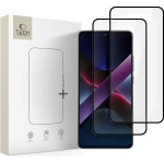Tech-Protect Glass Fit+ 2-pack tempered glass for Xiaomi Poco X7 5G - black - (27417-0)