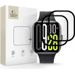 Tech-Protect Glass Flex+ Hybrid Glass 2-pack for Xiaomi Redmi Watch 5 - Black - (27423-0)