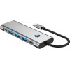 Tech-Protect HB04 HUB Adapter 9in1 USB-C + USB2.0 + USB3.0 + HDMI 4K 60Hz + SD / TF + PD100W + AV3.5 - gray - (27299-0)