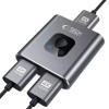 Tech-Protect HB07 HUB Adapter 2in1 HDMI 4K 60HZ - gray - (27337-0)