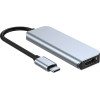 Tech-Protect HUB V2 4in1 USB-C - USB-A 3.0 / USB-A 2.0 / USB-C / HDMI - gray - (20241-0)