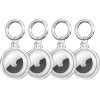 Tech-Protect Icon 4-pack Case for Apple AirTag - Transparent - (27152-0)