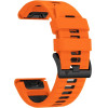 Tech-Protect IconBand Pro Strap for Garmin Fenix 3 / 5X / 3HR / 5X Plus / 6X / 6X Pro / 7X - Orange-Black - (23992-0)