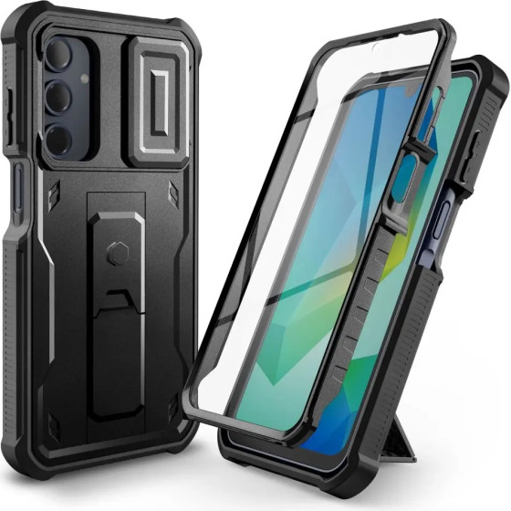 Tech-Protect Kevlar Cam+ Case for Samsung Galaxy A16 4G / 5G - Black - (26939-0)