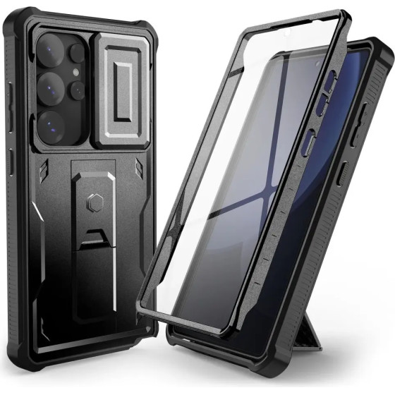 Tech-Protect Kevlar Cam+ Case for Samsung Galaxy S25 Ultra - Black - (27309-0)