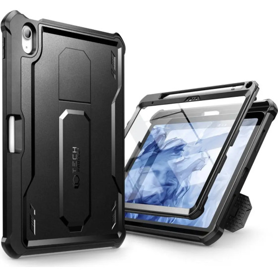 Tech-Protect Kevlar Pro Case for iPad 10.9 2022 - Black - (23333-0)