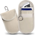 Tech-Protect KLR100 RFID Blocking Car Key Case - Beige - (26209-0)