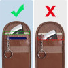 Tech-Protect KLR100 RFID Blocking Car Key Case - Brown - (26207-0)