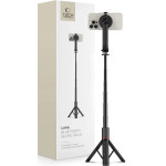 Tech-Protect L04S Bluetooth Selfie Stick with Tripod up to 95cm and 360 Head - Black - (24115-0)