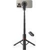 Tech-Protect L06S Bluetooth magnetic selfie stick with MagSafe, remote control, tripod up to 82cm and 360 head - black - (24920-0)