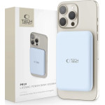 Tech-Protect LifeMag PB10 Powerbank with MagSafe 5000mAh 15W USB-C port - blue + USB-C cable - (21788-0)