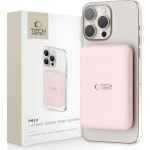 Tech-Protect LifeMag PB10 Powerbank with MagSafe 5000mAh 15W USB-C port - pink + USB-C cable - (25386-0)