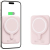 Tech-Protect LifeMag PB10 Powerbank with MagSafe 5000mAh 15W USB-C port - pink + USB-C cable - (25386-0)