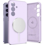 Tech-Protect Liquid Silicone MagSafe Case for Samsung Galaxy S25 - Purple - (26993-0)
