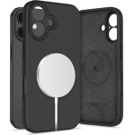 Tech-Protect Liquid Silicone MagSafe iPhone 16 Case - Black - (27133-0)