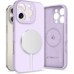 Tech-Protect Liquid Silicone MagSafe iPhone 16 Pro Case - Purple - (27136-0)