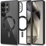Tech-Protect MagFlex Case for Samsung Galaxy S25 Ultra - Clear Black - (26981-0)