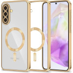 Tech-Protect MagFlex MagSafe Case for Samsung Galaxy A36 5G - Transparent Gold - (27514-0)