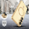 Tech-Protect MagFlex MagSafe Case for Samsung Galaxy A56 5G - Transparent Gold - (27513-0)