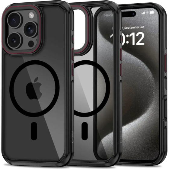 Tech-Protect MagHybrid MagSafe Case for iPhone 16 Pro Max - Black - (25533-0)