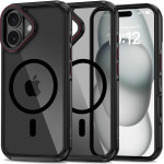 Tech-Protect MagHybrid MagSafe iPhone 16 Case - Black - (25531-0)