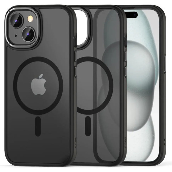 Tech-Protect MagMat 2 MagSafe iPhone 15 Case - Matte Black - (25110-0)