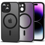 Tech-Protect MagMat Cam+ MagSafe iPhone 15 Case - Matte Black - (23659-0)