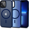 Tech-Protect MagMat MagSafe Case for iPhone 12 / 12 Pro - Matte Navy Blue - (22917-0)