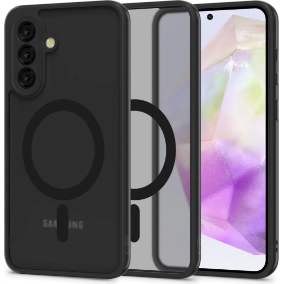 Tech-Protect MagMat MagSafe Case for Samsung Galaxy A36 5G - Matte Black - (27463-0)